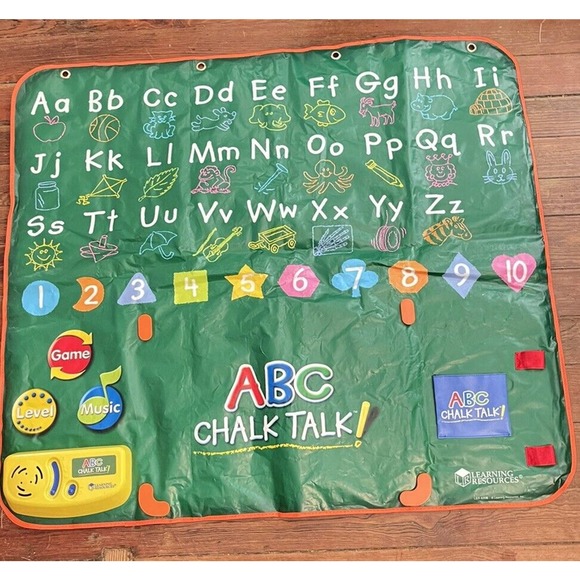 Learning Resources Abc Chalk Talk! Electronic Learning Chalkboard LER6908 AS IS - Picture 1 of 10